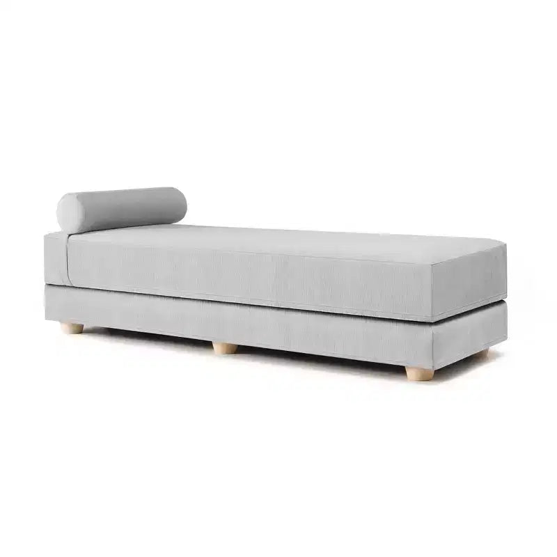 Fold-Out Queen-Size Sleeper Daybed - Microvelvet
