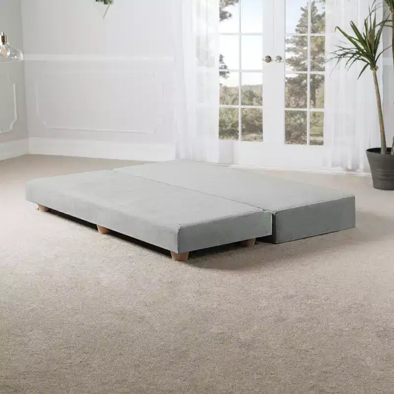 Fold-Out Queen-Size Sleeper Daybed - Microvelvet