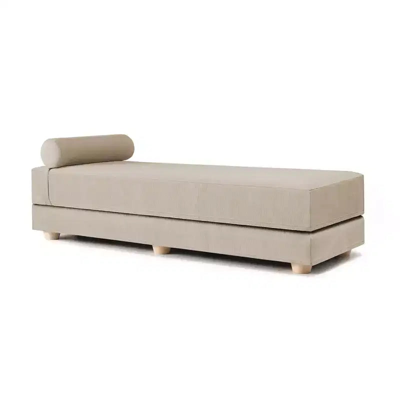 Fold-Out Queen-Size Sleeper Daybed - Microvelvet