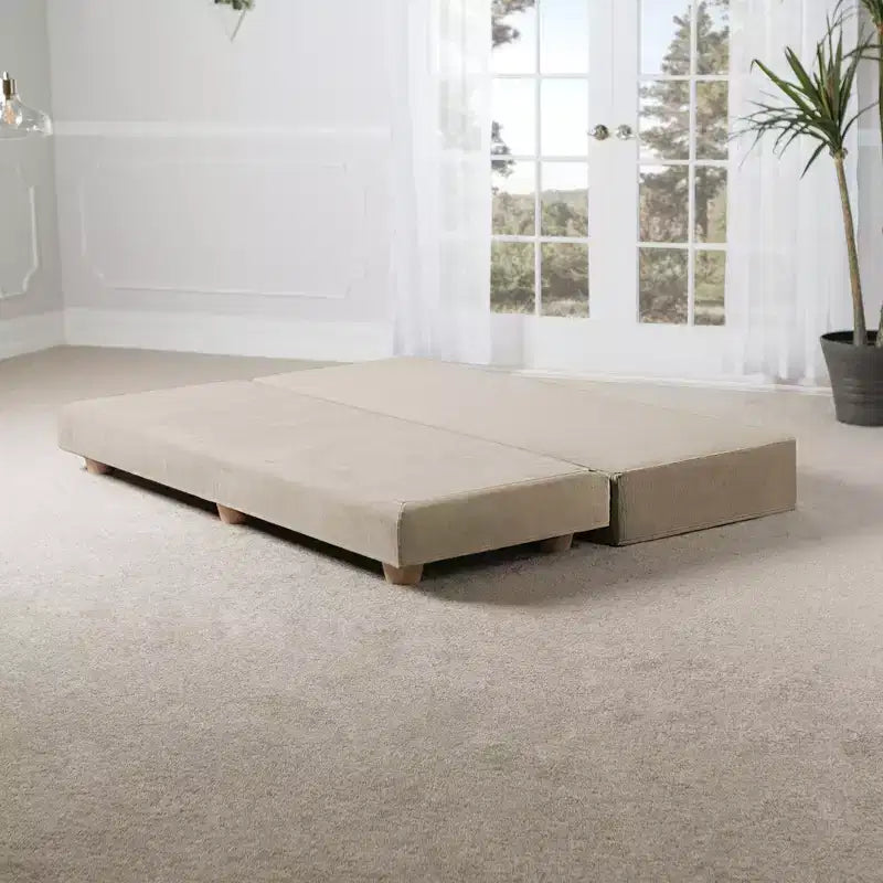 Fold-Out Queen-Size Sleeper Daybed - Microvelvet