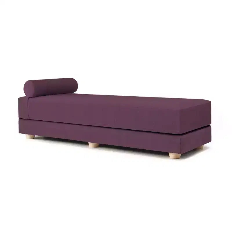 Fold-Out Queen-Size Sleeper Daybed - Microvelvet