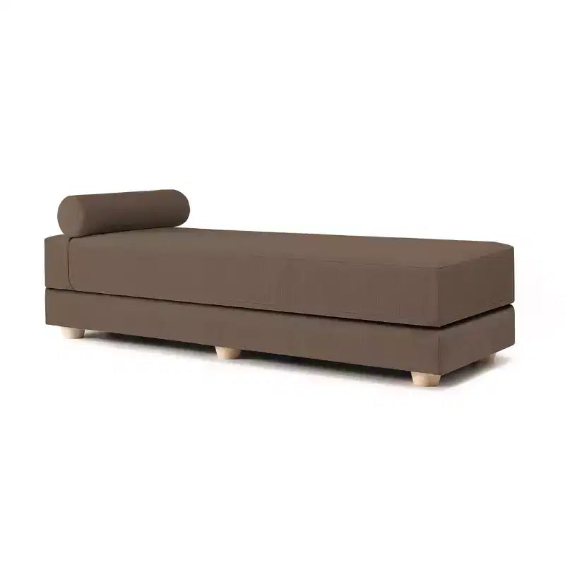 Fold-Out Queen-Size Sleeper Daybed - Microvelvet