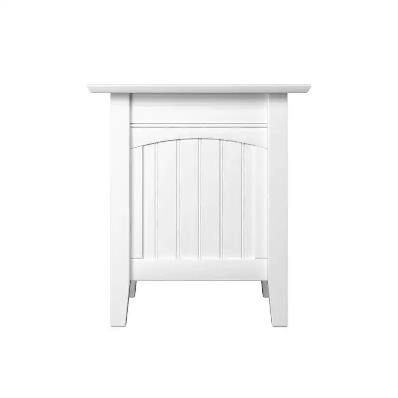 Cottage-Style End Table with Built-In Wireless Charger