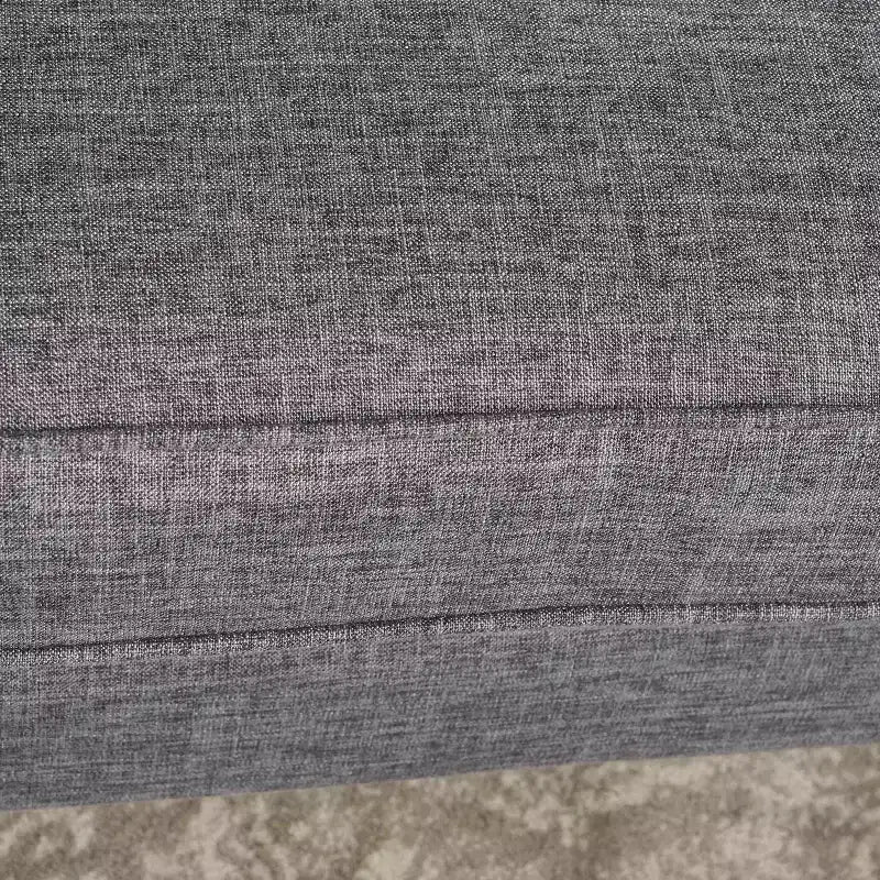 Mid-Century Modern Loveseat with Soft Fabric Upholstery