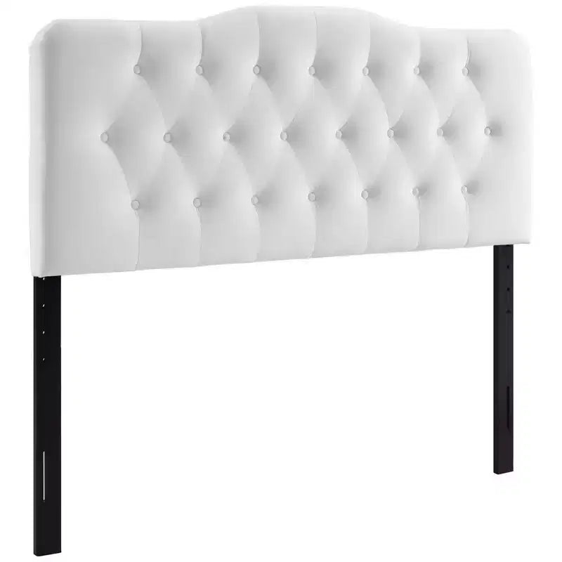 Full Size Diamond Tufted Performance Velvet Headboard