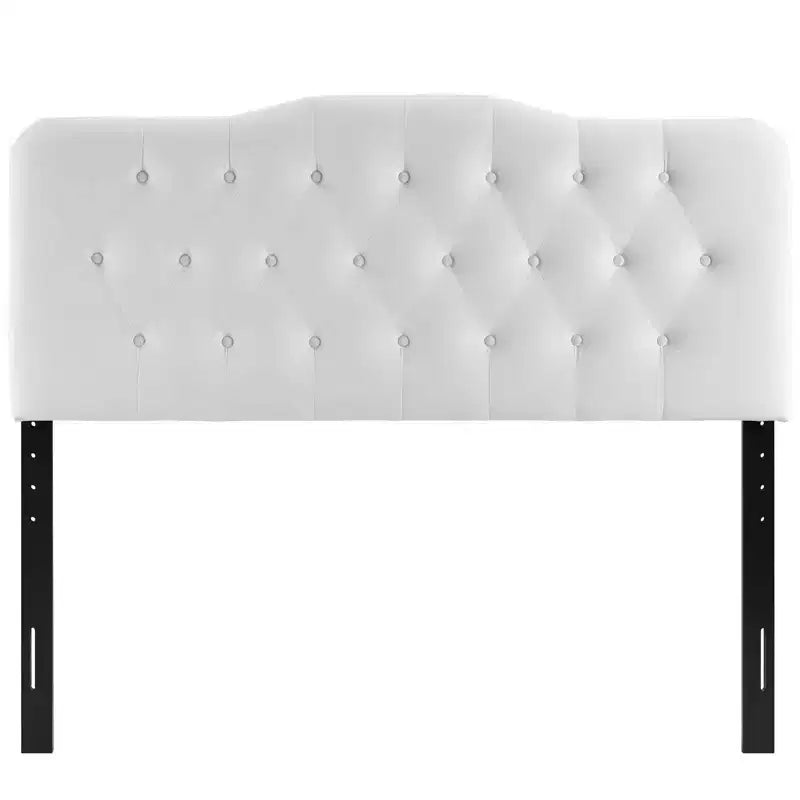 Full Size Diamond Tufted Performance Velvet Headboard