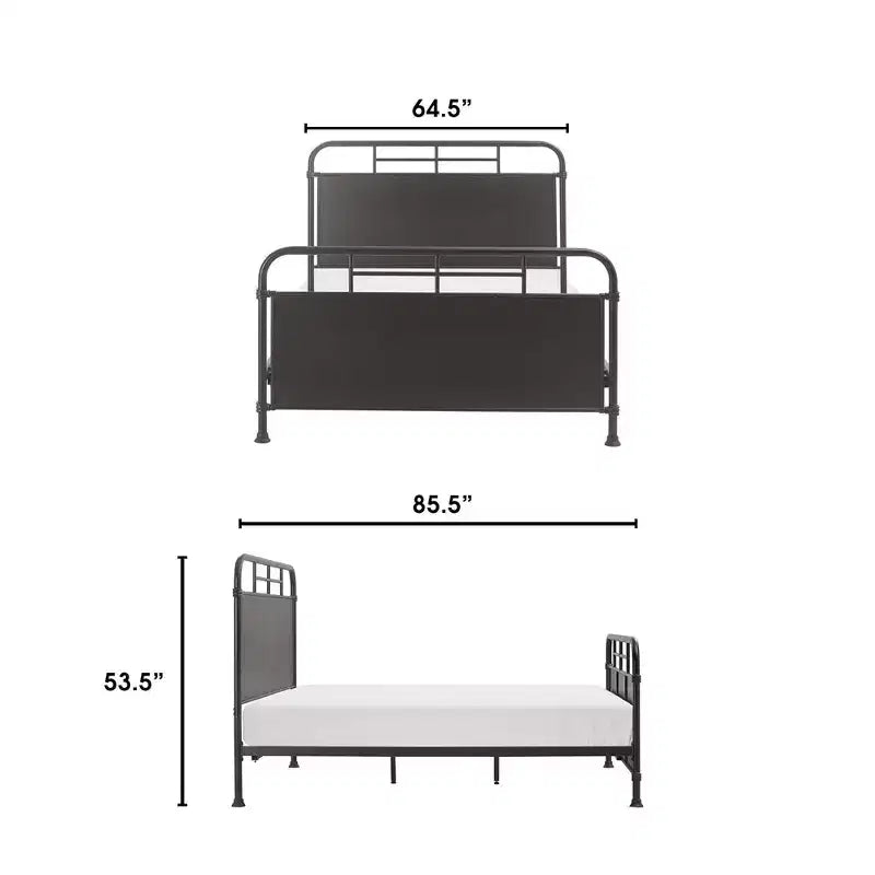 Industrial Metal Bed