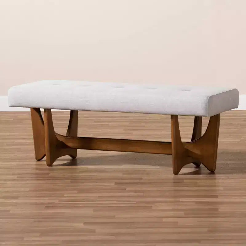 Modern Upholstered Bench for Bedroom & Entryway