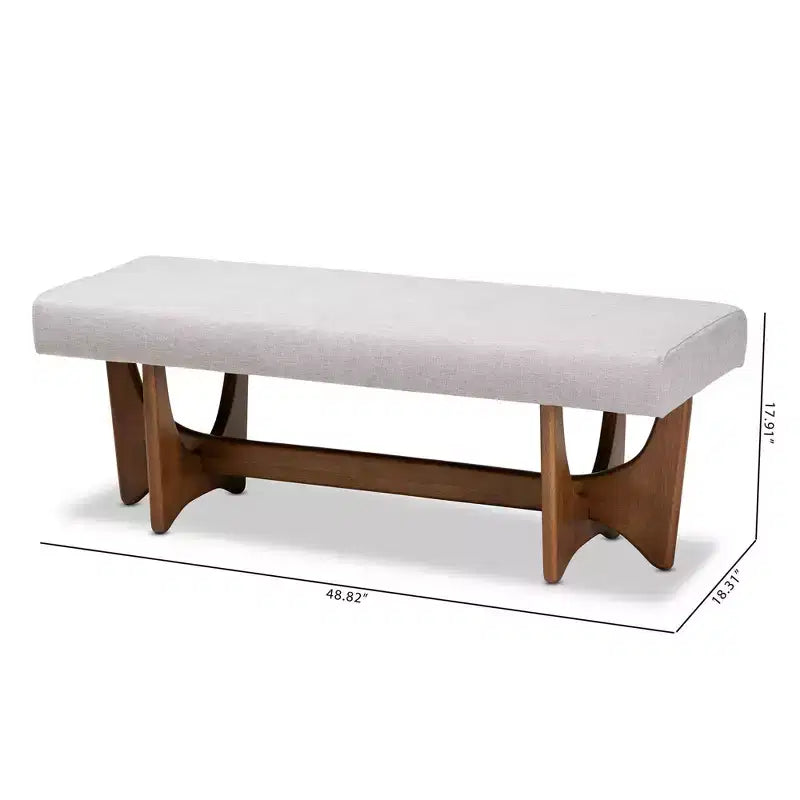 Modern Upholstered Bench for Bedroom & Entryway