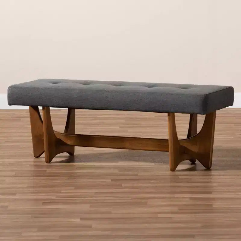 Modern Upholstered Bench for Bedroom & Entryway