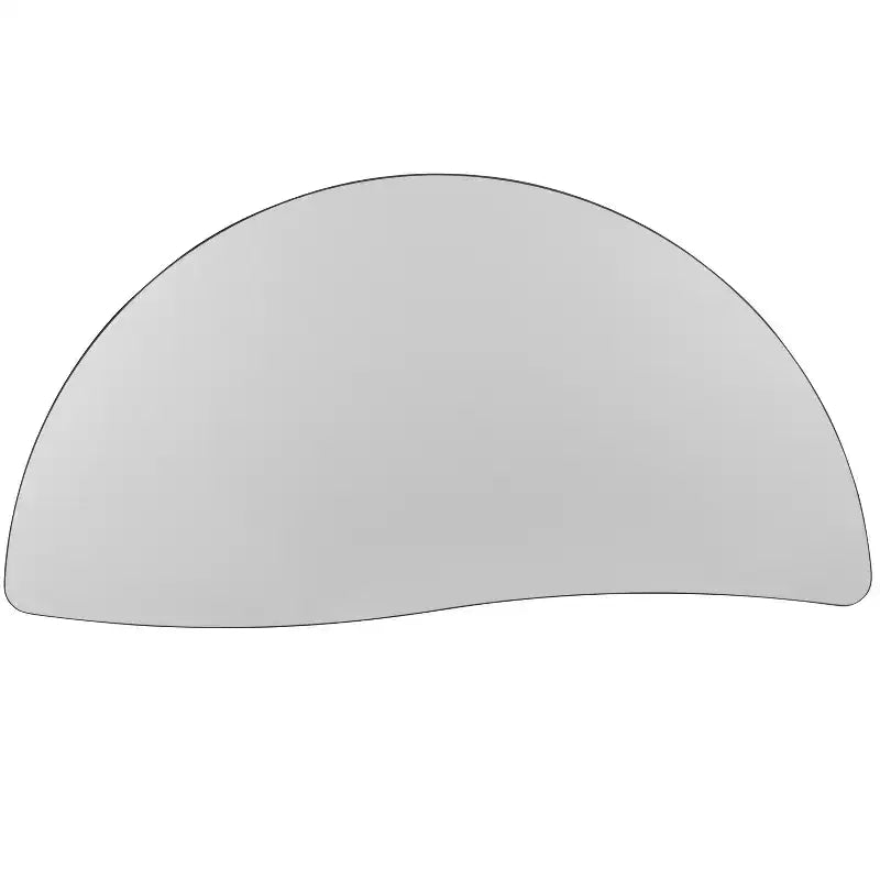 47.5" Half-Circle Wave Collaborative Activity Table, Height Adjustable