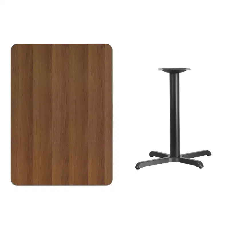 30x42 Rectangular Laminate Table with 23.5x29.5 Standard Height Base