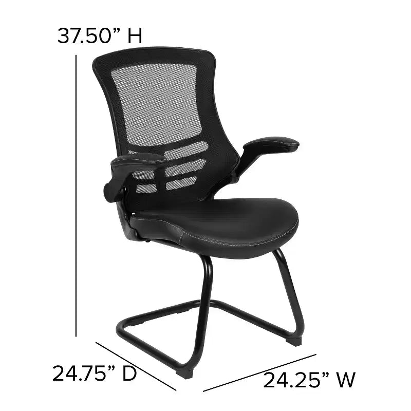 Mesh Guest Office Chair with Ergonomic Support
