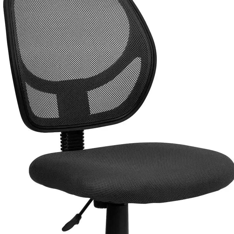 Mid-Back Mesh Swivel Task Chair with Curved Square Back