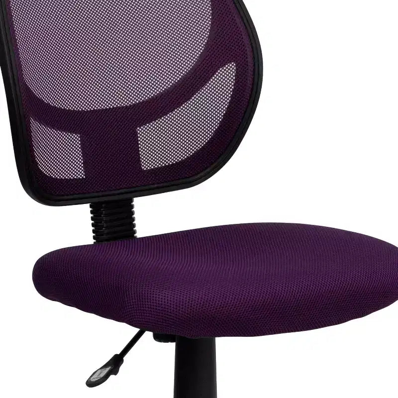 Mid-Back Mesh Swivel Task Chair with Curved Square Back
