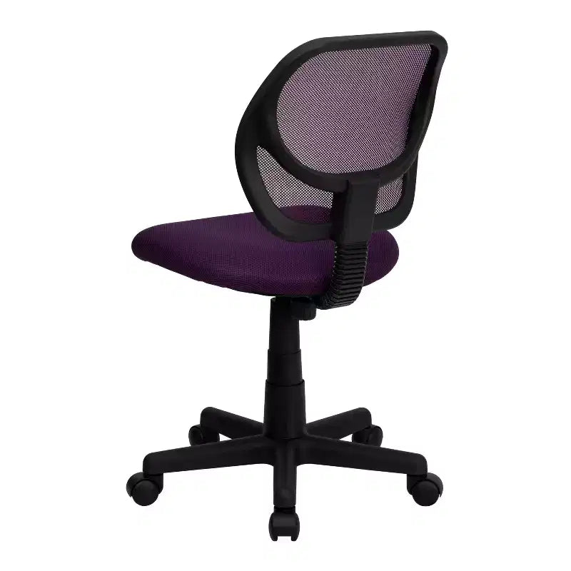 Mid-Back Mesh Swivel Task Chair with Curved Square Back