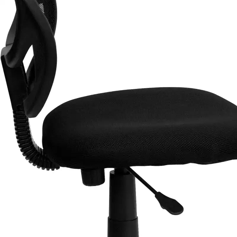 Mid-Back Mesh Swivel Task Chair with Curved Square Back
