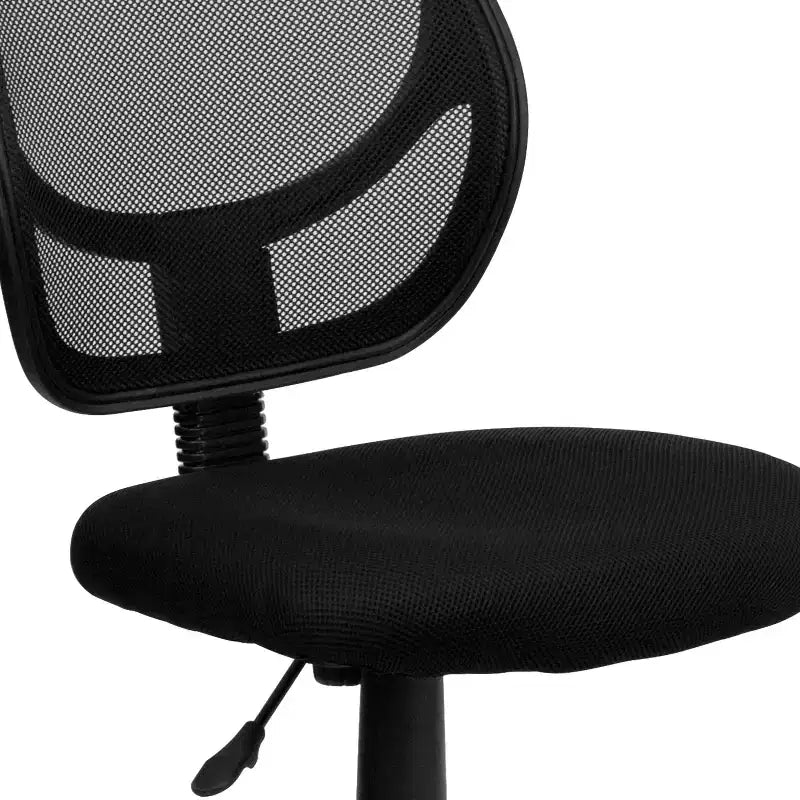 Mid-Back Mesh Swivel Task Chair with Curved Square Back