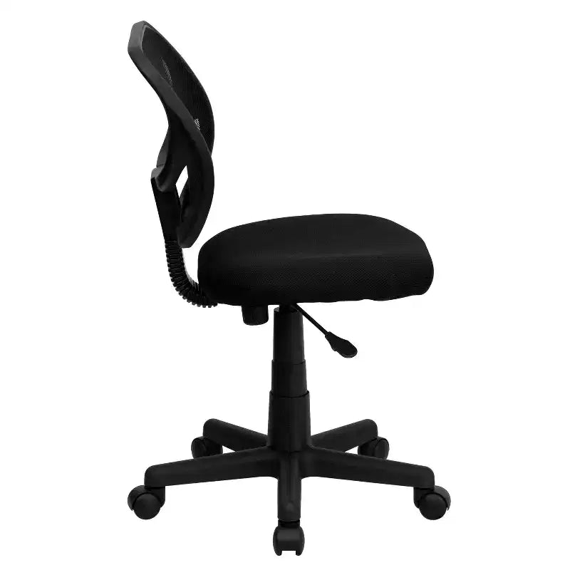 Mid-Back Mesh Swivel Task Chair with Curved Square Back