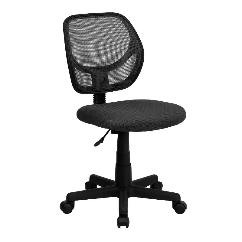 Mid-Back Mesh Swivel Task Chair with Curved Square Back