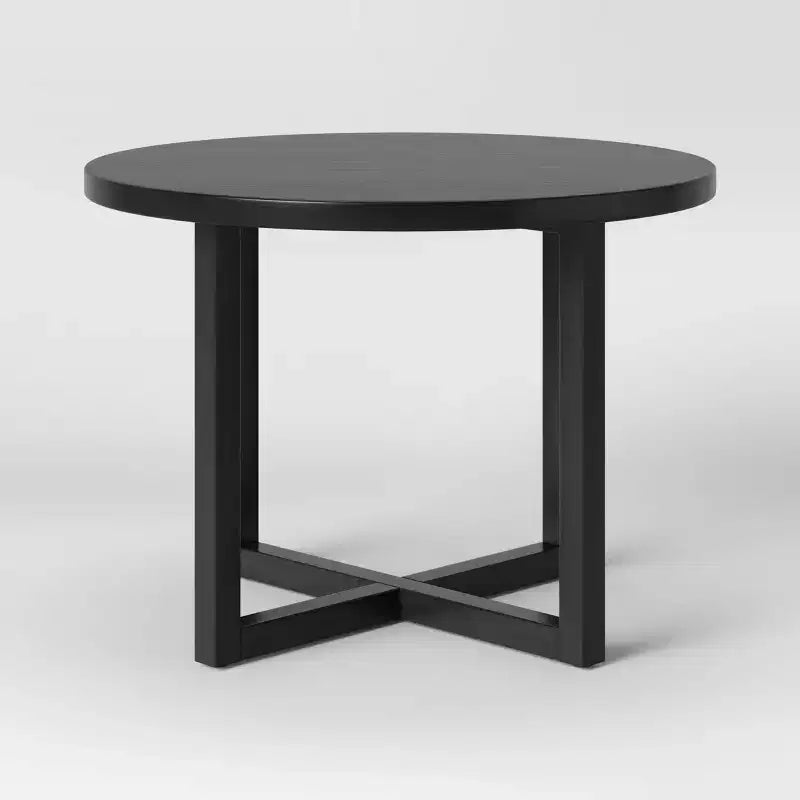 All Wood Round Dining Table