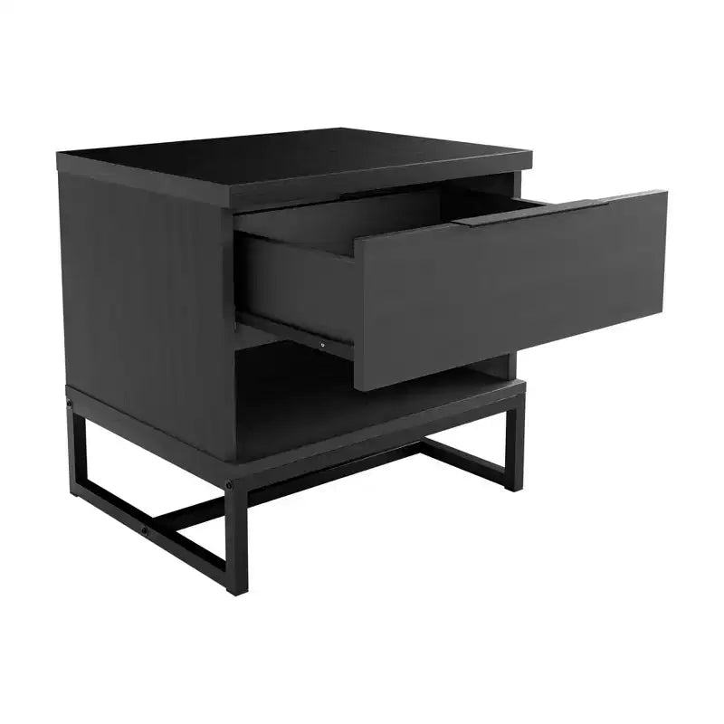 Modern Drawer Storage Nightstand
