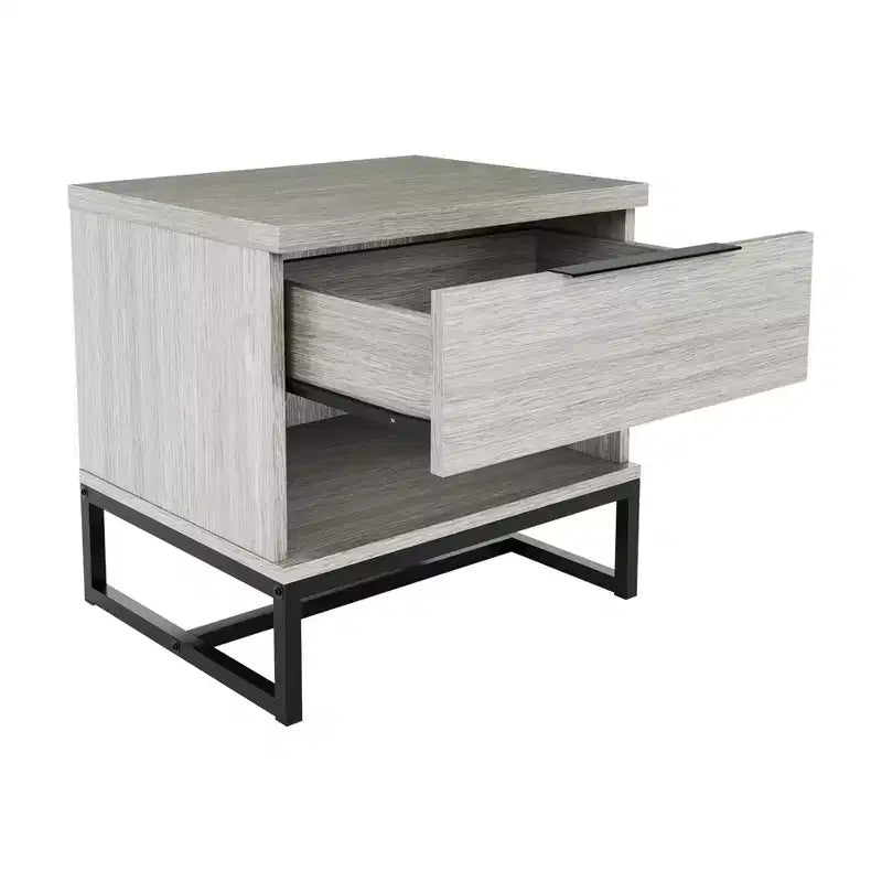 Modern Drawer Storage Nightstand
